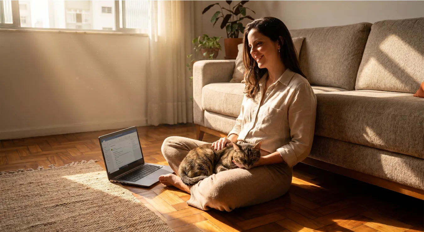 seja uma cat sitter em Brasília
